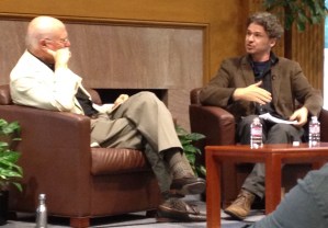 Dave Eggers with Tobias Wolff