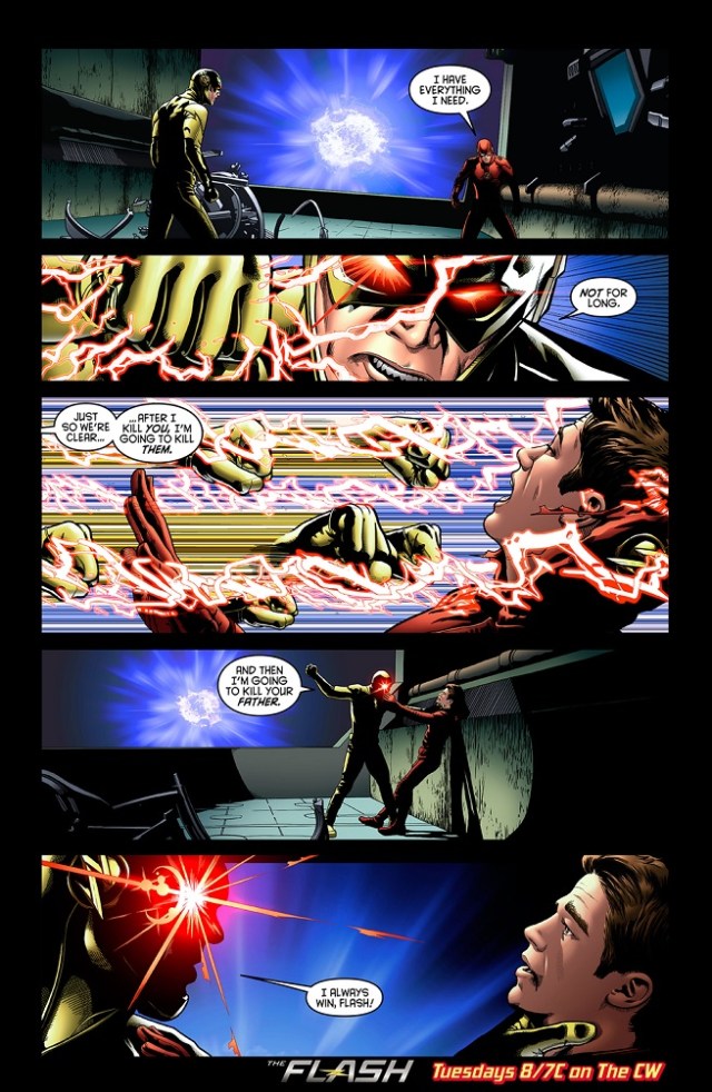 The Flash's Four-Color Finale Flash Four-Color Finale